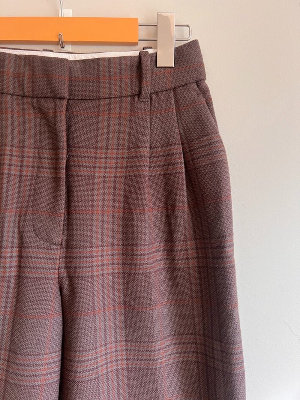 Wilfred The Effortless Pant™ - (Re)fined Plaid Wool Blend Trouser | Size 4 - Picture 4 of 12